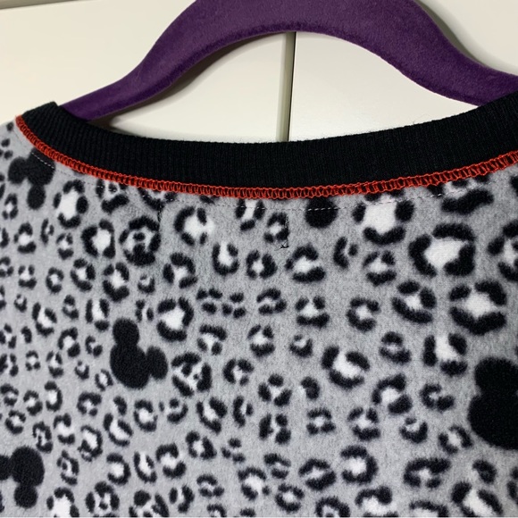 Live Love Disney Mickey Mouse Fleece Pajama Top - Picture 6 of 12